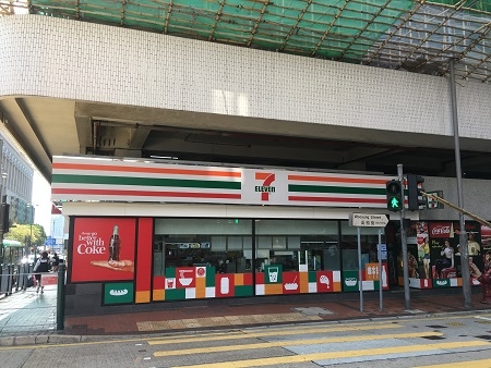 香港セブンxコーラのコンセプトストア