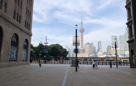 6月の上海・南京東路の様子