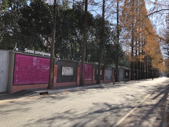 上海・ロマンチック通り「甜愛路」両側の壁にも注目！