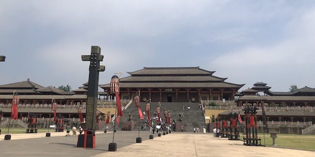 横店影視城・秦王宮エリア