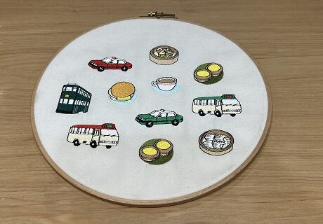 無印刺繍工房in香港