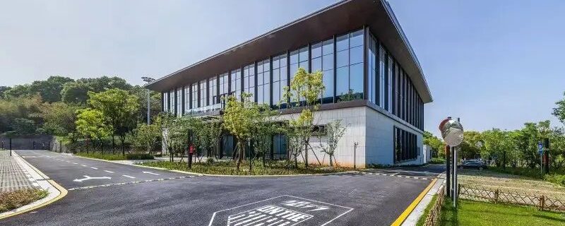 杭州・臨平区にある侶行杭州基地の外観
